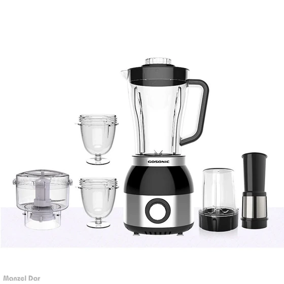 مخلوط کن گوسونیک مدل GSB9600 ظرفیت ۱.۸ لیتر چند کاره