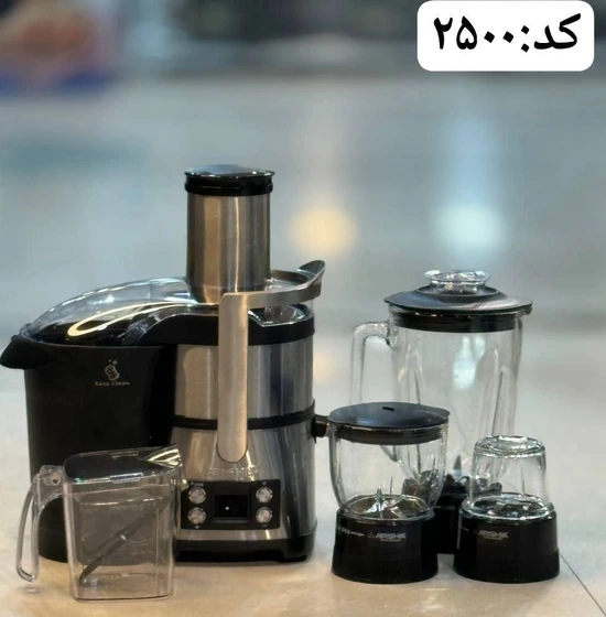 آبمیوه گیری عرشیا مدل JE786-2500 ظرفیت ۲ لیتر ۴ کاره