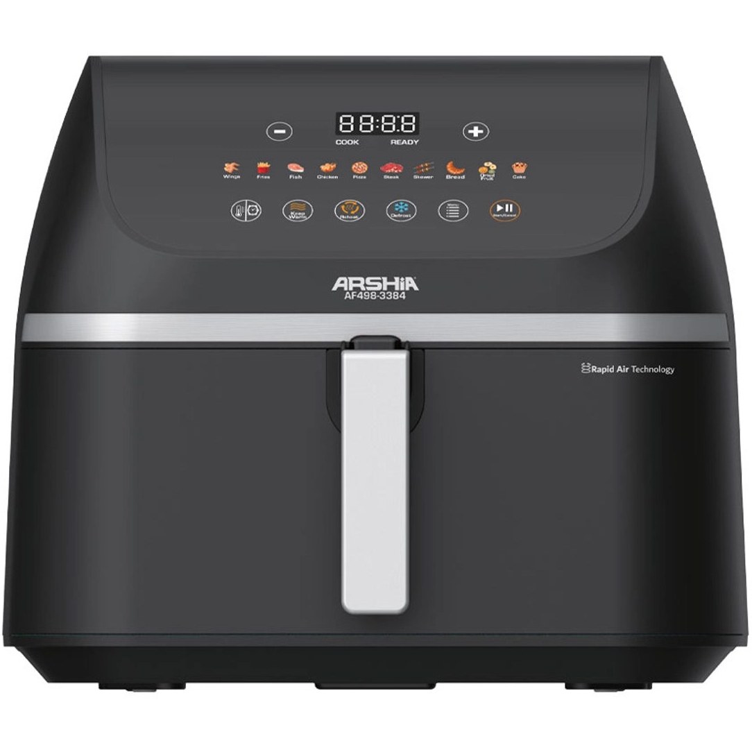 سرخ کن بدون روغن عرشیا مدل AF498-3384 ظرفیت 9 لیتری