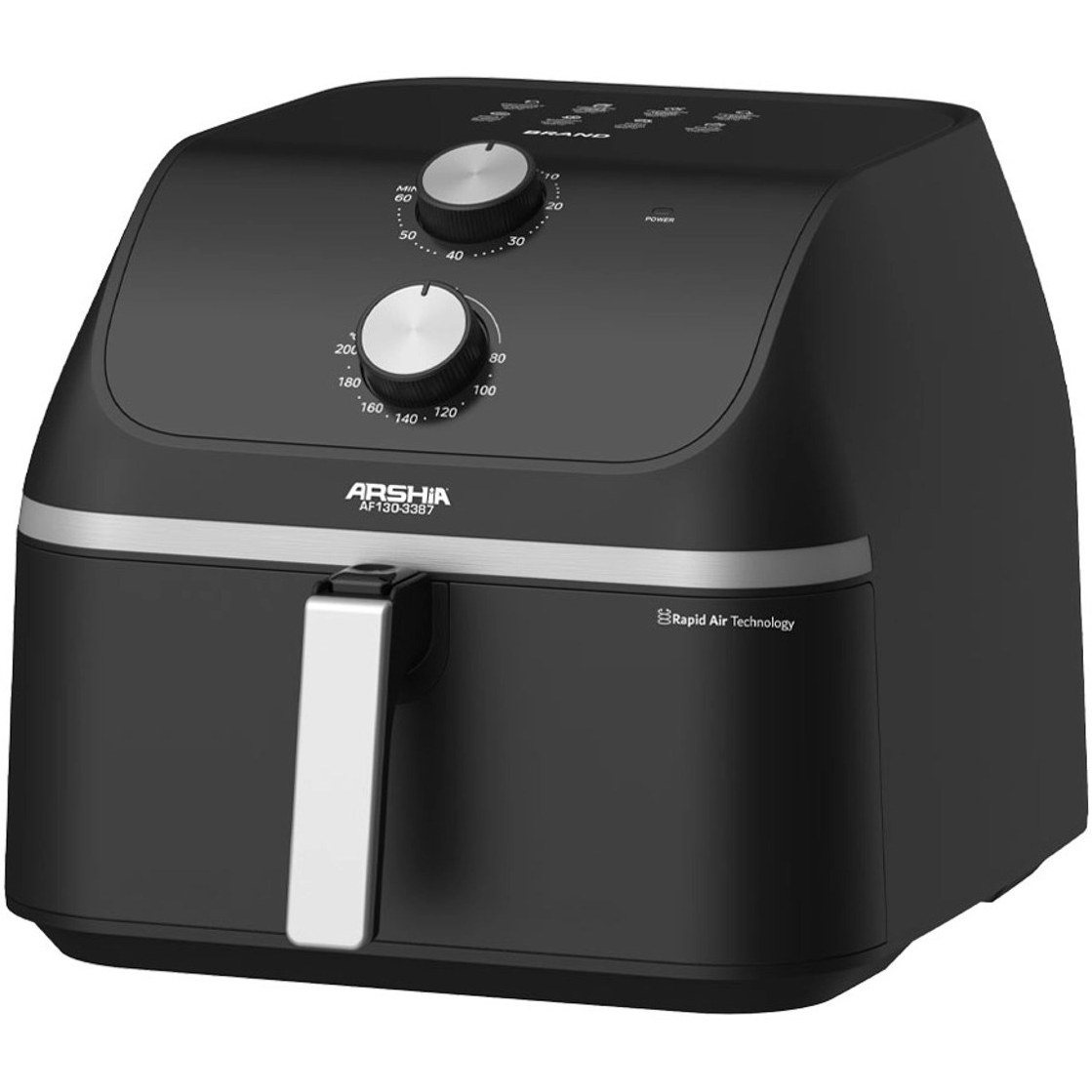 سرخ‌کن بدون روغن عرشیا مدل AF130-3387 ظرفیت 9 لیتری