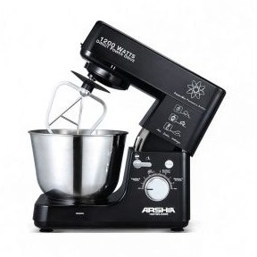 همزن کاسه‌دار 5.5 لیتری عرشیا مشکی مدل HM786-2385