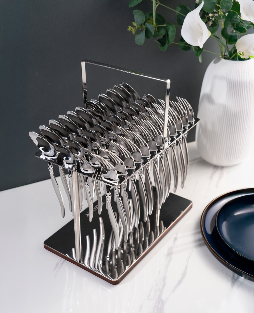 سرویس قاشق و چنگال 12نفره 48 تکه عرشیا مدلTM112GS-3762