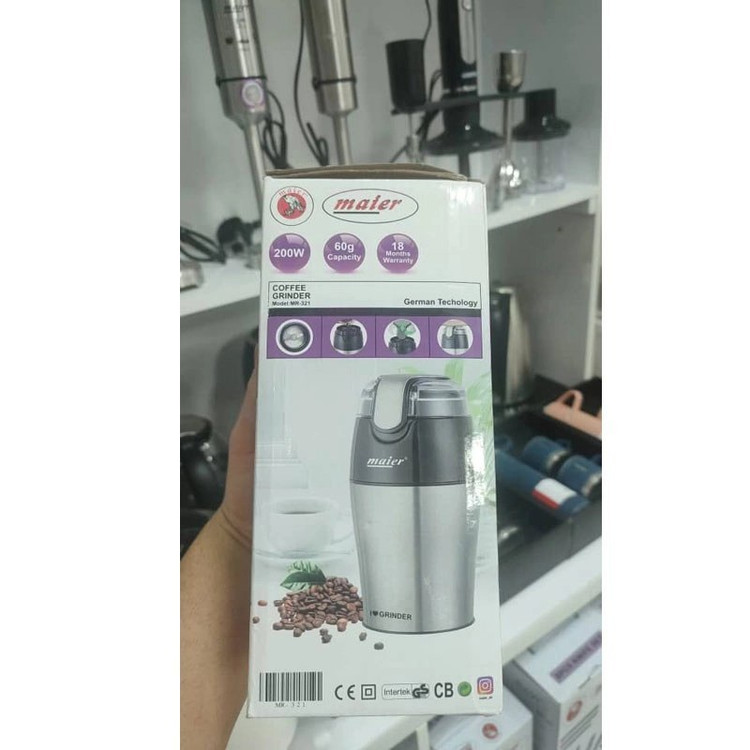 آسیاب قهوه مایر مدل MR-321 توان 200 وات