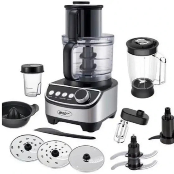 غذاساز دیجیتال مایر مدل MR3400 ظرفیت ۱۰۰۰ وات با بدنه استیل ضد زنگ